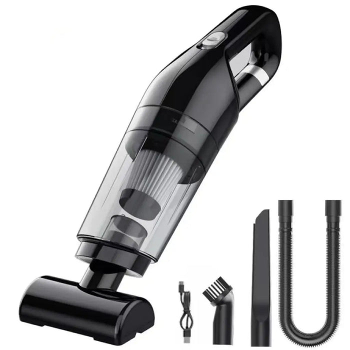 Portable 120W handheld vacuum cleaner for home and car cleaning