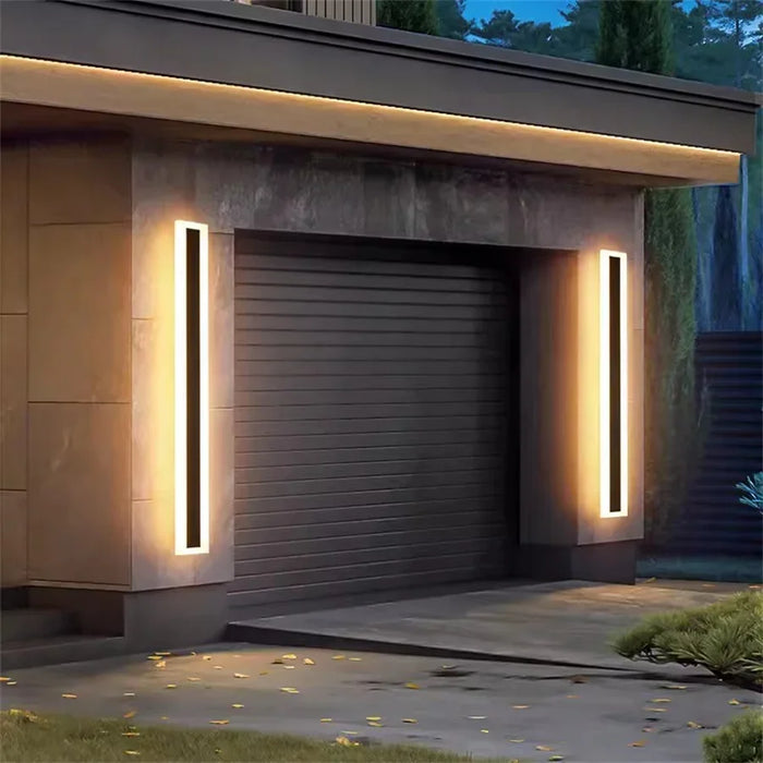 Waterproof LED Wall Light – IP65 Outdoor Strip Lamp for Garden, Patio & Corridor
