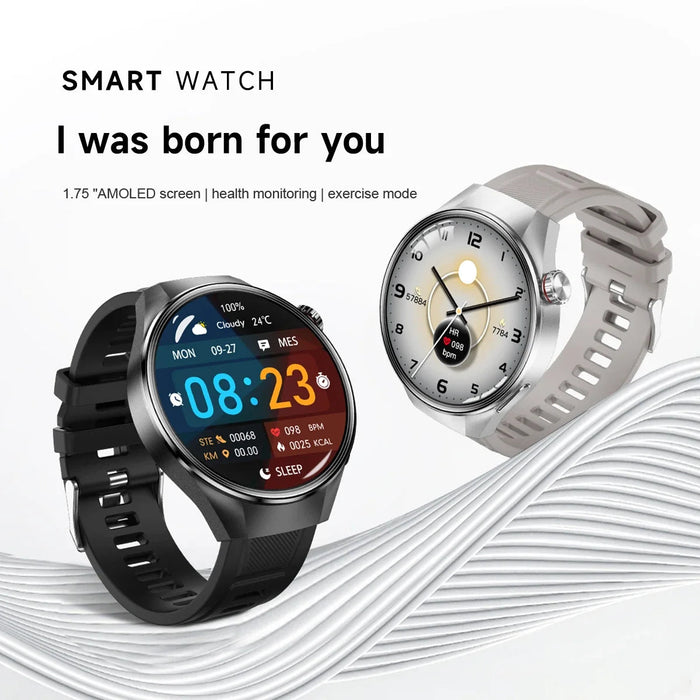 GPS IP68 waterproof Smartwatch – AMOLED Display with Bluetooth Calling SF