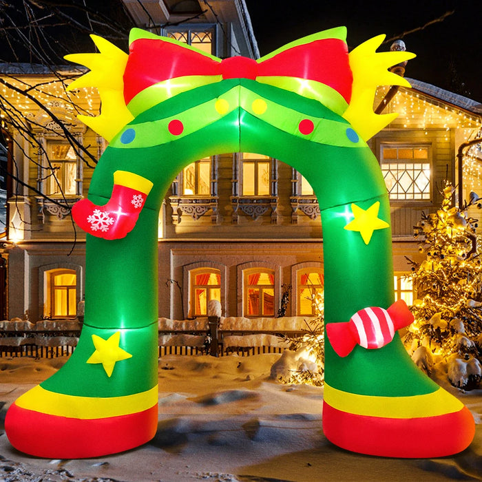 Inflatable Santa Claus Decoration – Outdoor Christmas Yard Display