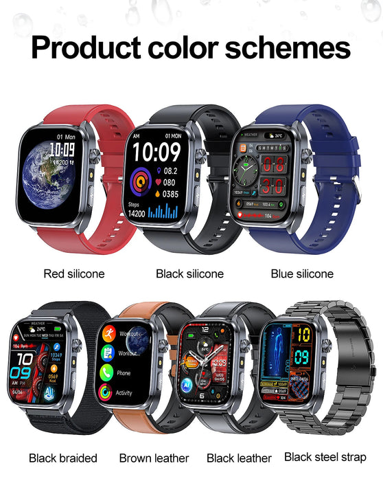 Health Smartwatch – ECG & AI Five-Organ Monitoring SF