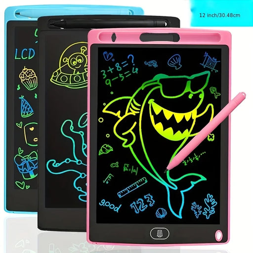 LCD Writing Tablet for Kids – Eye-Protecting Color Screen & Eco-Friendly Reusable Design - Samanta Factory
