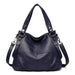 Genuine Leather Tote Bag – Vintage Unisex Handbag with Large Capacity - Samanta Factory