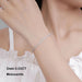 Moissanite Tennis Bracelet – Certified 925 Sterling Silver with D Color VVS1 Stones - Samanta Factory