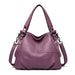 Genuine Leather Tote Bag – Vintage Unisex Handbag with Large Capacity - Samanta Factory