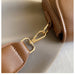 Women’s PU Saddle Bag – Stylish Hasp Closure & Interior Zipper Pocket - Samanta Factory