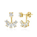 Moissanite Drop Earrings – GRA Certified D Color VVS1 Sparkle SF