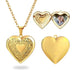 Custom Photo Locket Necklace – Personalized Heart Pendant for Men/ Women SF