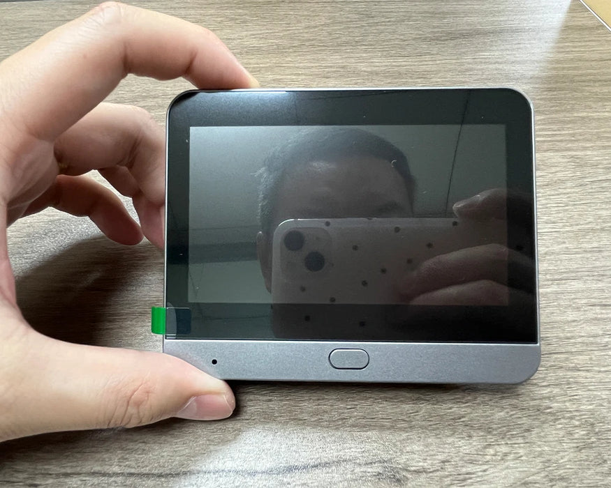Smart WiFi Door Viewer Camera – 3MP HD, 4.3" LCD, PIR Motion, 2-Way Audio, Night Vision, Tuya & Alexa. - Samanta Factory