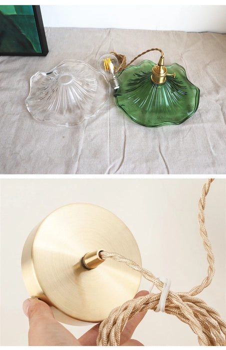 Art Deco Copper Pendant Light – Elegant Ceiling Lamp for Modern Interiors - Samanta Factory
