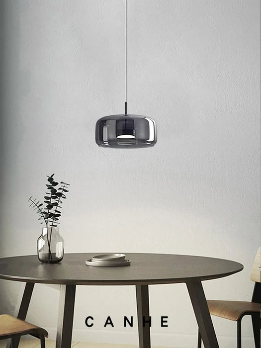 Pendant Light – Nordic Glass Design with Adjustable Height & Warm LED Illumination - Samanta Factory