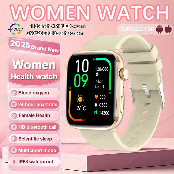 Women’s Smart Watch – AMOLED Health Tracking SF