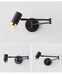 Modern Wall-Mounted LED Lamp – Adjustable Swing Arm with Warm/Cold Light for Bedrooms & Living Rooms - Samanta Factory