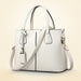 Ladies Large Tote Bag – Square Shoulder Bag, PU Leather Handbag & Crossbody for Women - Samanta Factory