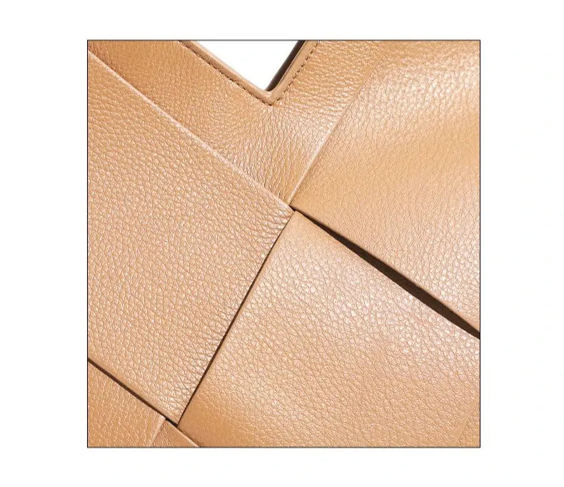 Cow Leather Shoulder Bag – Soft Satchel for Four Seasons SF