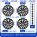 HL 19 Inch Hub Cap for Tesla Model Y 2020-2023 Wheel Hubcap Performance Replacement Wheel Cap Full Rim Cover Accessories - Samanta Factory