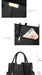 Women’s TPU Handbag – Stylish Bucket Bag with Polyester Lining - Samanta Factory