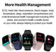 ECG Health Smartwatch – AMOLED Display & AI Voice Calling SF