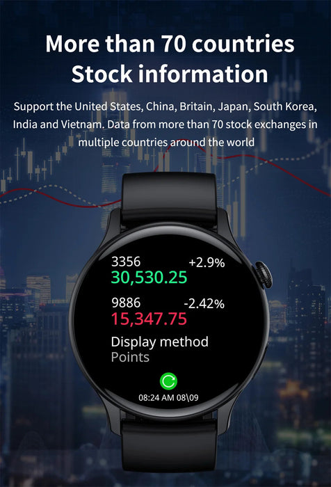 Smart Watch – AMOLED Display with Bluetooth Calling SF