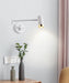 Modern Wall-Mounted LED Lamp – Adjustable Swing Arm with Warm/Cold Light for Bedrooms & Living Rooms - Samanta Factory
