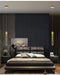 Modern Black & Gold LED Pendant Light – Crystal Rod Design for Ambient Lighting - Samanta Factory