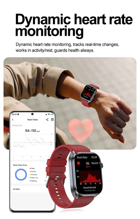 Health Smartwatch – ECG & AI Five-Organ Monitoring SF