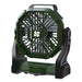 Camping Battery Fan – 10000mAh Rechargeable with LED Light & 4-Speed Wind Control - Samanta Factory