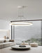 Modern LED Pendant Light – Adjustable Brightness & Color with Remote Control - Samanta Factory