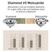 Moissanite Tennis Bracelet – Certified 925 Sterling Silver with D Color VVS1 Stones - Samanta Factory