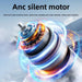 Portable Ice Cooling Handheld Fan – 5200mAh USB Rechargeable High-Speed Mini Fan Sf