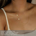 Custom Name Necklace – Gold Letter Pendant for Women SF