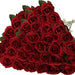 50PCS velvet artificial roses with real touch petals for DIY wedding decor