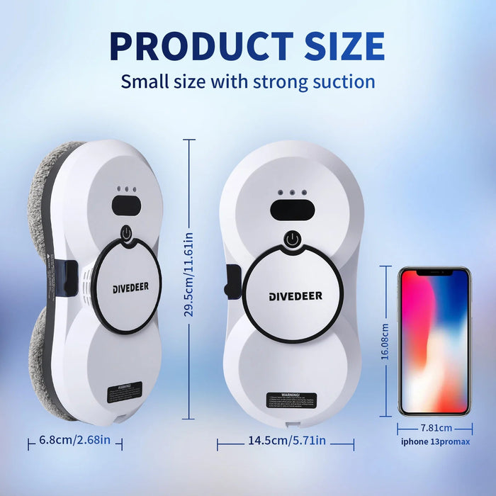 Window Cleaning Robot – Automatic Glass Cleaning & Suction Control Samanta Factory