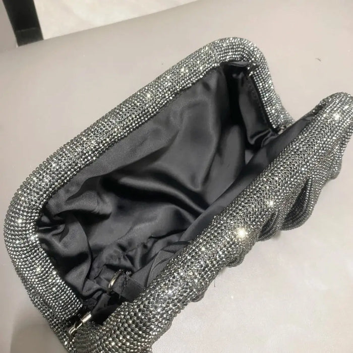 Metallic Clutch Bag – Shiny Casual for Women SF
