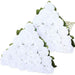 Artificial Velvet Roses – 50PCS Long-Stem Flower Bouquet SF