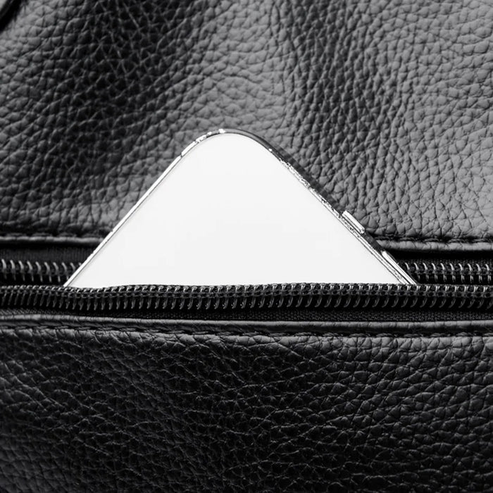 Soft Leather Handbag for Women – Luxury Designer Shoulder Tote, Large Capacity Purse - Samanta Factory