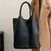 Bucket Bag – Soft Versatile Leather Shoulder Handbag for Women - Samanta Factory