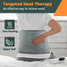 Electric Heating Pad – Adjustable 10-Level Temperature & 3-Timer Settings for Full-Body Relief - Samanta Factory