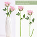 Artificial Velvet Roses – 50PCS Long-Stem Flower Bouquet SF