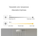 Modern LED Pendant Light – Adjustable Brightness & Color with Remote Control - Samanta Factory