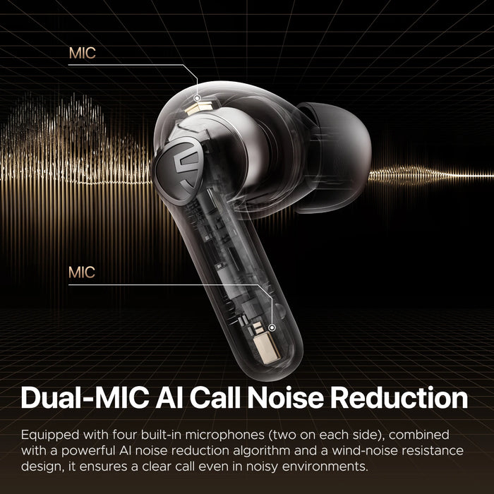 Wireless Earbuds – Deep Bass, Noise Cancelling & Long Battery Life