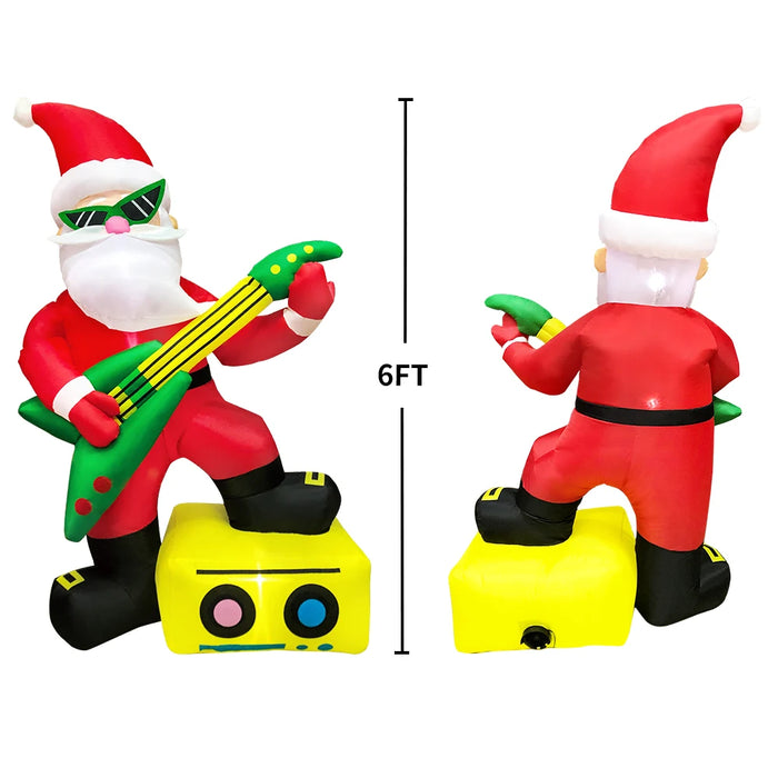 Inflatable Santa Claus Decoration – Outdoor Christmas Yard Display