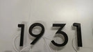 LED House Numbers – Backlit Stainless Steel Address Sign SF
