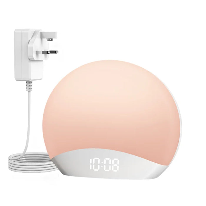 Sunrise Alarm Clock & Sound Machine – All-in-One Sleep Aid with Nature Sounds & Gentle Wake-Up Light