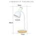 Wooden Desk Lamp – Elegant Design with E27 Socket for Soft, Eye-Friendly Lighting - Samanta Factory