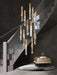 Modern Pendant Light – Luminous Acrylic with Brushed Aluminum Finish - Samanta Factory