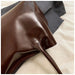 Stylish Vegan Leather Tote Bag with Tassel Detail and Spacious Interior - Samanta Factory