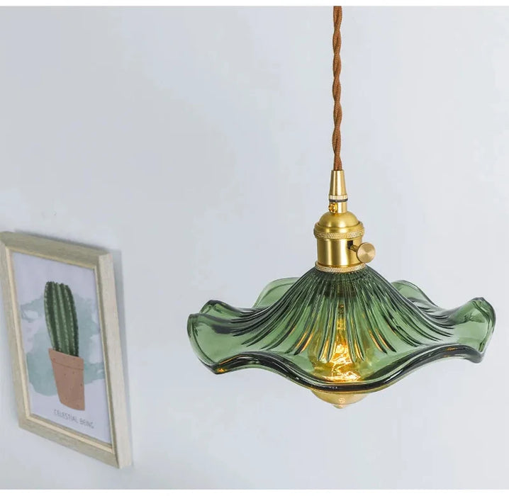 Art Deco Copper Pendant Light – Elegant Ceiling Lamp for Modern Interiors - Samanta Factory