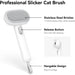 Deshedding Cat Brush – Gentle Grooming Tool for Long & Short-Haired Pets - Samanta Factory