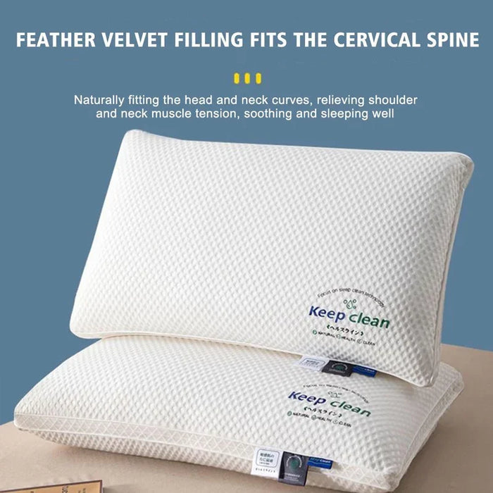 3D Neck Support Pillow – High Elasticity & Anti-Collapse Design